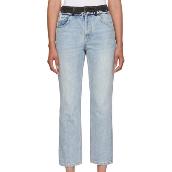 Alexander Wang Cult Duo Denim Jeans - Picture 1 of 5